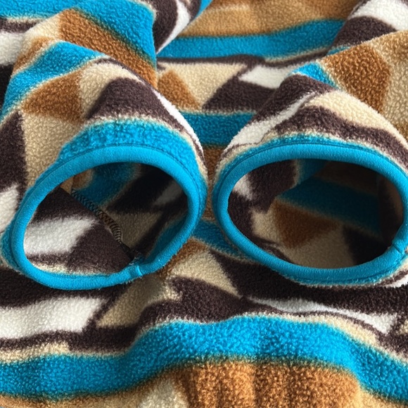 Patagonia Synchilla Snap-T Pullover Size M Guatemalan Tango Bear - Picture 7 of 9